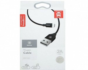 Кабель Baseus Yiven Cable For Lightning - USB черный (CALYW-01 )