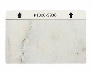 Защитная плёнка текстурная на заднюю часть Мрамор (P1000-S936), S 120*180mm
