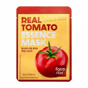 FarmStay Маска-салфетка ТОМАТ, Real Essence Mask, 23мл