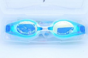 Очки для плавания POLISI AF-500 (голубой)