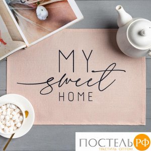 Салфетка на стол Доляна My sweet home, 30х45 см, полиэстер 100%