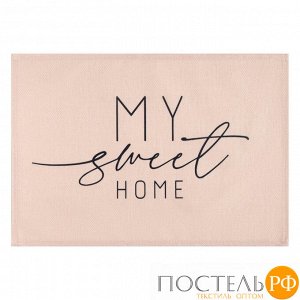 Салфетка на стол Доляна My sweet home, 30х45 см, полиэстер 100%