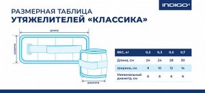 INDIGO Утяжелители КЛАССИКА  2*1,5 кг.