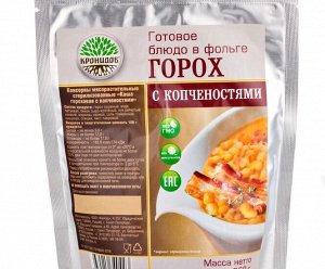 Гороховая каша с копченостями 250г.,1/15