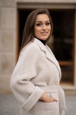 Пальто женское демисезонное 20905 (beige)