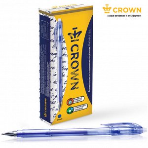 Ручка гелевая стираемая Crown ""Erasable Jell"" синяя, 0,5мм