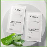 Очищающие полоски LANBENA для носа от черных точек  с алоэ вера - 3 штуки