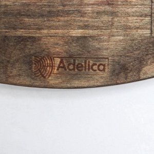 Доска деревянная для подачи Adelica «Стэйкхаус», 30x15x1,8 см, берёза