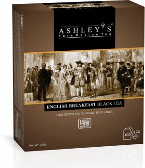 Чай ASHLEY'S 100 пак. 1*18