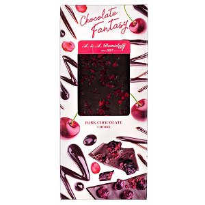 шоколад A&A Demidoff Темный с вишней 80 г 1/10
