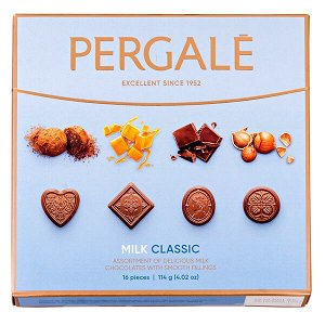 Конфеты PERGALE MILK CLASSIC 114 г 1 уп. х 10 шт.