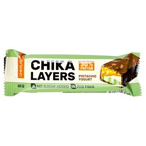 Батончик CHIKA LAYERS глазированный Pistachio Yogurt 60 г 1/12