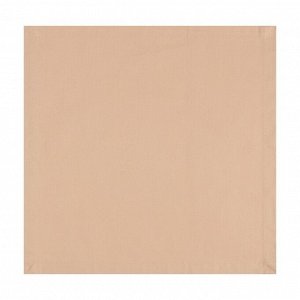 Набор салфеток с декоративными кольцами Beige pleasure, 40x40 см - 4 шт., 100% хлопок, саржа 190 г/м²