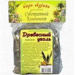 Древесный уголь порошок 0,2л Аурика