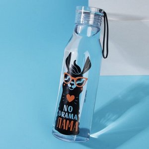 Бутылка для воды No drama, 600 мл