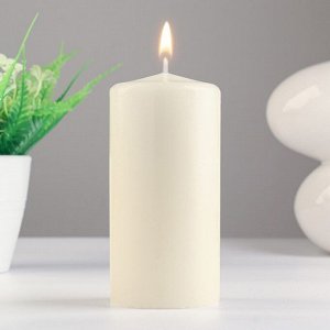 Свеча - цилиндр ароматическая, 6х12,5 см, ваниль