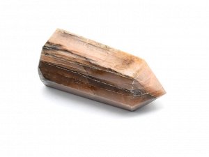 Кристалл из гелиолита (солнечный камень) "Карандаш" 23*24*54мм, 50г.