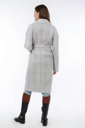 01-10841 Пальто женское демисезонное (пояс)