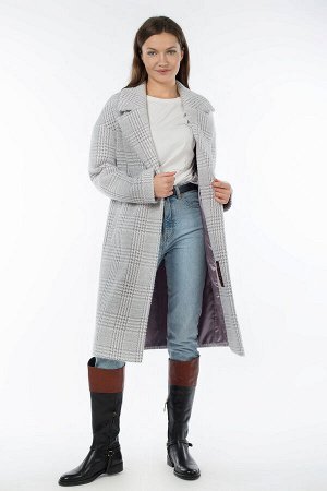 01-10841 Пальто женское демисезонное (пояс)