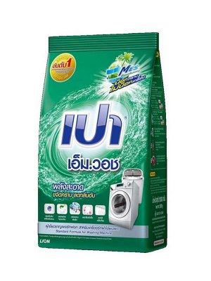 LION "PAO" Стиральный порошок для всех типов Стиральный маш.  500гр "M Wash Regular" / Таиланд