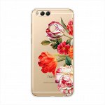Силиконовый чехол Весенний букет на Honor 7X
