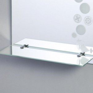 Зеркало «Поющая поночка», с пескоструйной графикой, настенное, с полочкой, 40?60 см