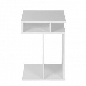 Клик Мебель Стол приставной Болеро, 440х440х620, Белый