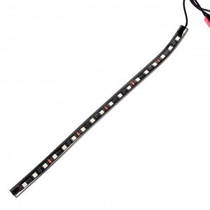 Подсветка салона 18 LEd=5050, 32 см, пульт, светомузыка, мультисвет RGB, 4 шт.
