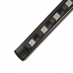 Подсветка салона 9 LEd=5050, 14 см, пульт, светомузыка, мультисвет RGB, 4 шт.