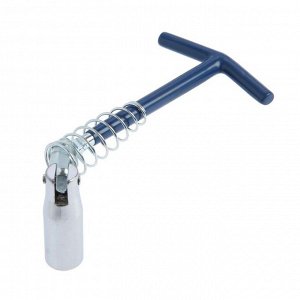 Ключ свечной ТУНДРА, с карданным шарниром, 16 мм
