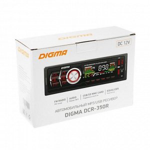 Автомагнитола Digma DCR-350R