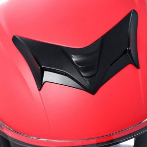 Шлем интеграл, красный, матовый, размер M, FF867