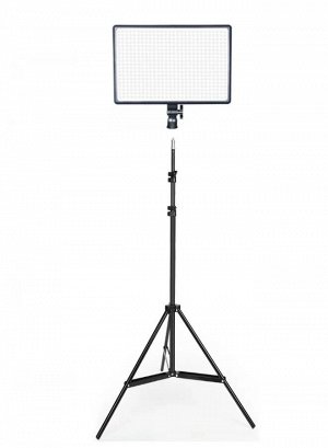 Профессиональная лампа Led Photography Light Pro A118 46см для фото и видео съёмки, осветитель, видеосвет, с LED-дисплеем + штатив
