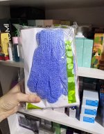 Seven Star Shower Glove - Перчатка для ванны и душа, 1 пара