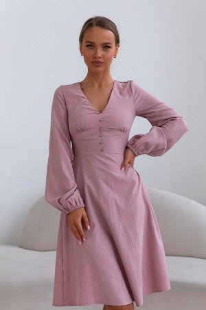 Платье Подобно розовому бутону в этом платье раскроется ваша весенняя нежность и чувственность. Мягкий оттенок материала идеально дополняет необычный крой. Высокая кокетка поддерживает линию груди, от
