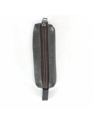 Футляр для ключей-FNX-КЛБ-100 натуральная кожа серый флотер (213)  240782