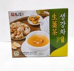 Чай DAMTUH Ginger Tea Plus Имбирный чай плюс, 15гр.*15 саше