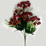Веточка с красными ягодками