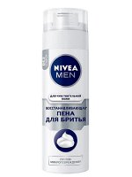 Nivea / Пена для бритья восстанавливающая Nivea Men для чувствительной кожи, без содержания спирта, 200 мл
