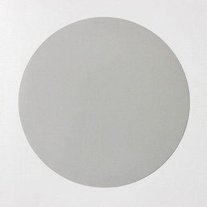 Салфетка кухонная «Тэм», d=35 см, цвет серый