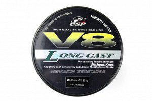 Леска Osprey V8 Long Cast (0.35мм, 1000м, тест 15,85кг, 34,94Lbs, чёрная)