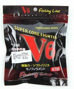 Леска JpFishing V6 №11 (0.55мм, 100м, 18.2кг, white)