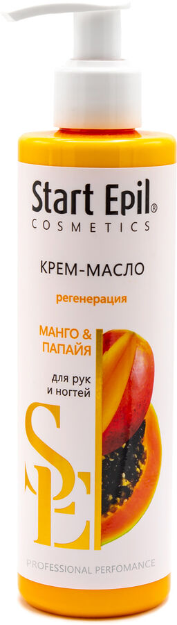 Аравия Профессионал Крем-масло для рук "Манго и папайя", 250 мл (Aravia Professional, SPA маникюр)