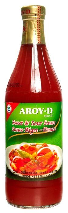 Соус кисло-сладкий AROY-D стекло 840г