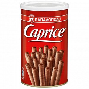 Вафельные трубочки с фундуком и шоколадным кремом, Caprice, Греция, 115 г