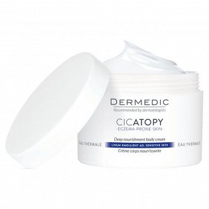 Дермедик Интенсивное липидовосполняющее средство для тела Deep Nourishment Body Cream, 225 мл (Dermedic, Cicatopy)