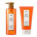 Lador Шампунь и маска для волос с яблочным уксусом ACV vinegar Shampoo &amp; Treatment 150 мл*2
