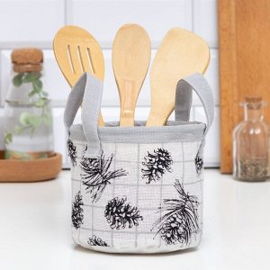 Текстильная корзинка Этель Kitchen, 12x14 см