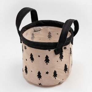Текстильная корзинка «Этель» Warm winter, 12x14 см