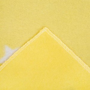 Плед Style желтый 130x170см, флис 160г/м пэ100%
